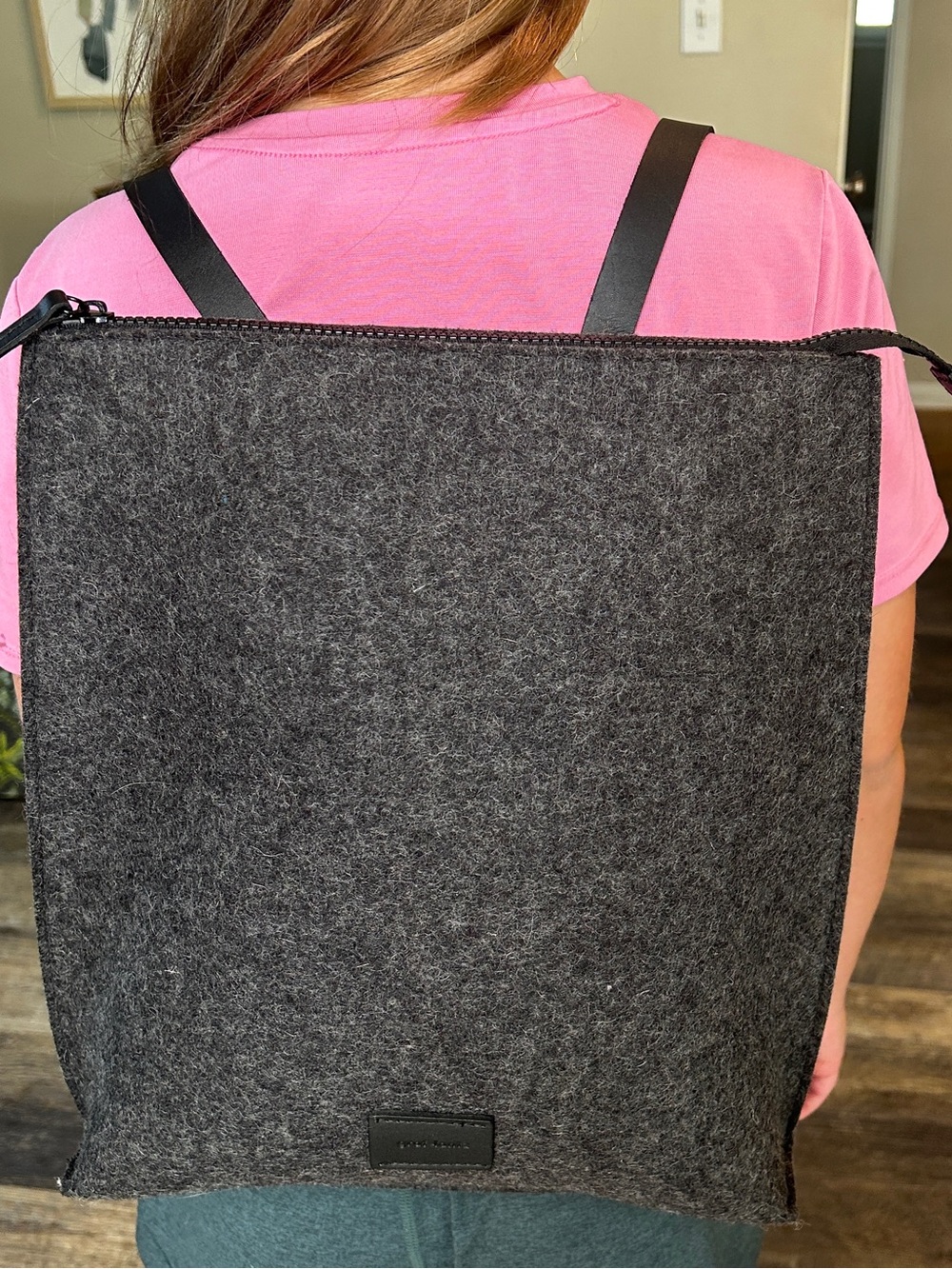 Classic Graf Lantz merino wool midi backpack